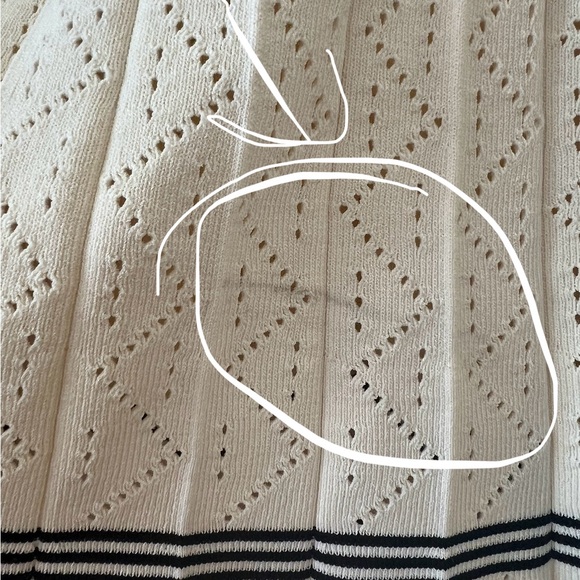 SANDRO matching skirt and top in ecru - Picture 13 of 14